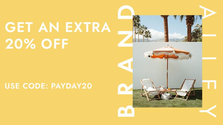 Payday Deals- Extra 20% Off