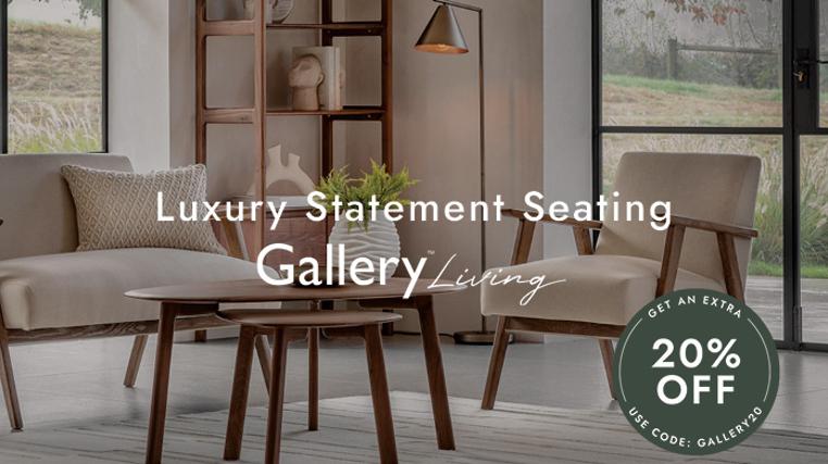 Luxury Statement Seating by Gallery Living