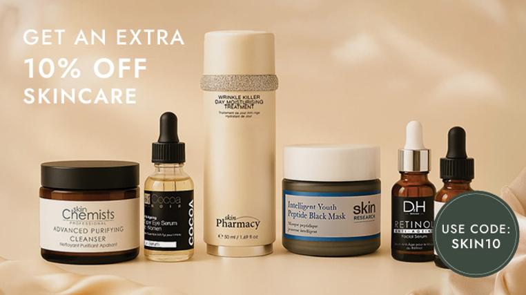 Extra 10% Off! Our SkinChemists Favourites