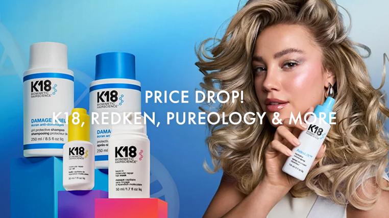Price Drop! K18, REDKEN, Pureology & More