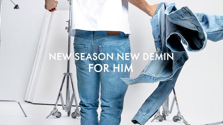 New Season New Denim For Him