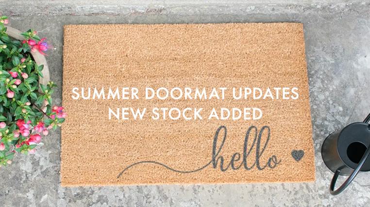 Summer Doormat Updates: New Stock Added