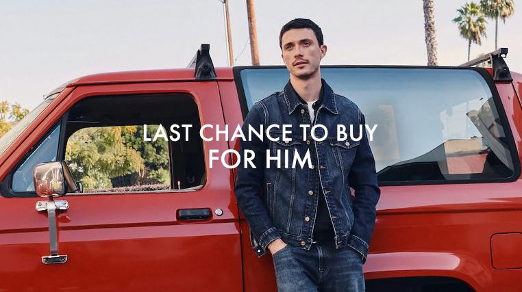 Last Chance To Buy For Him