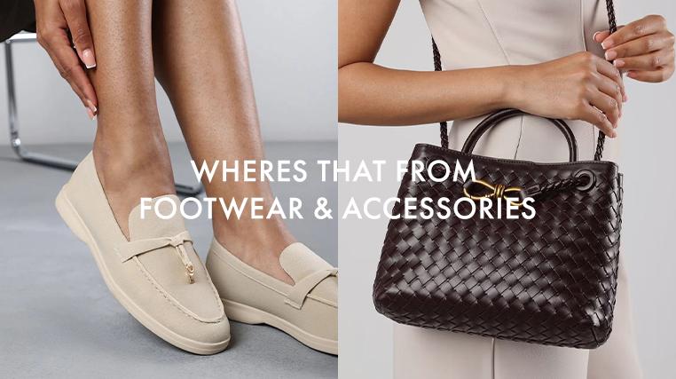 Where's That From: Footwear & Accessories