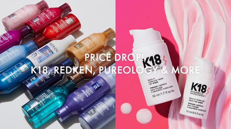 Price Drop! K18, Redken, Pureology & More