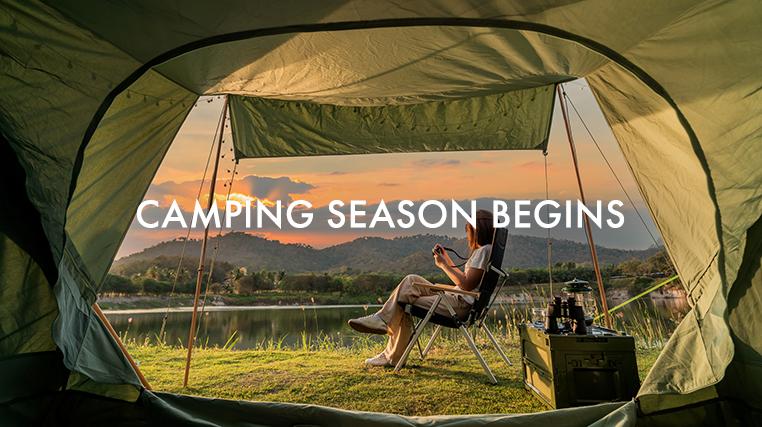 Camping Season Begins