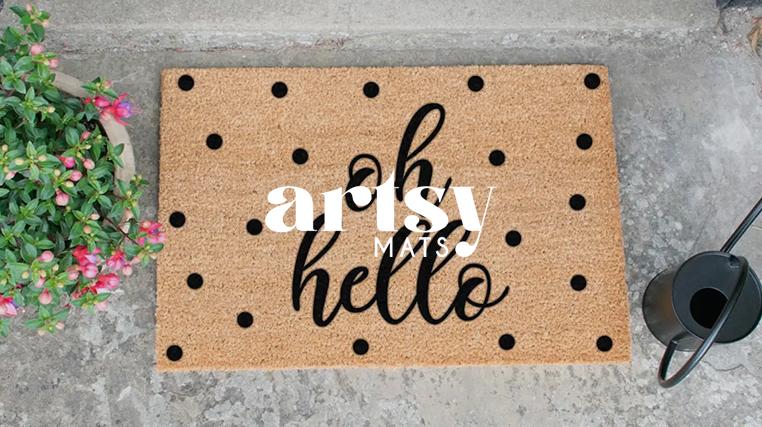 Artsy Doormats: Indoor and Outdoor Mats
