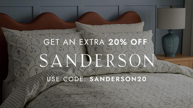 Sanderson Bedding For Summer