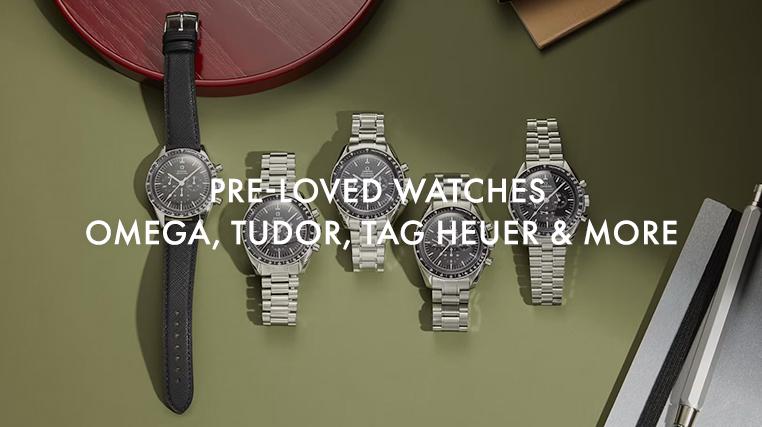 Pre-loved Watches: Omega, Tudor, Tag Heuer & More