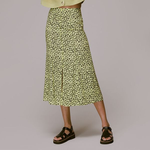 Brown Jungle Cheetah Button Skirt BrandAlley