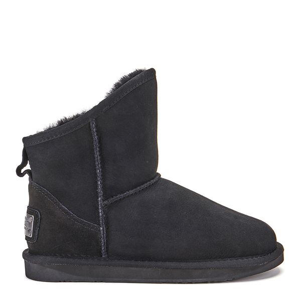 Black Cosy Tall Sheepskin Boots BrandAlley
