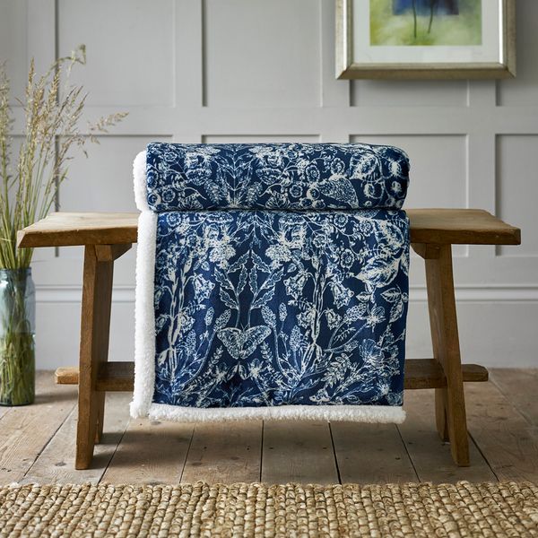 Garden throw blanket deals