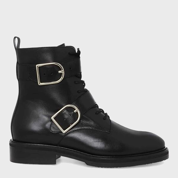 Black Trinity Leather Boot BrandAlley