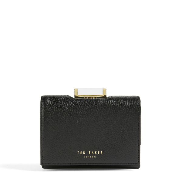 Black Debbi Soft Grain Branded Leather Camera Bag BrandAlley