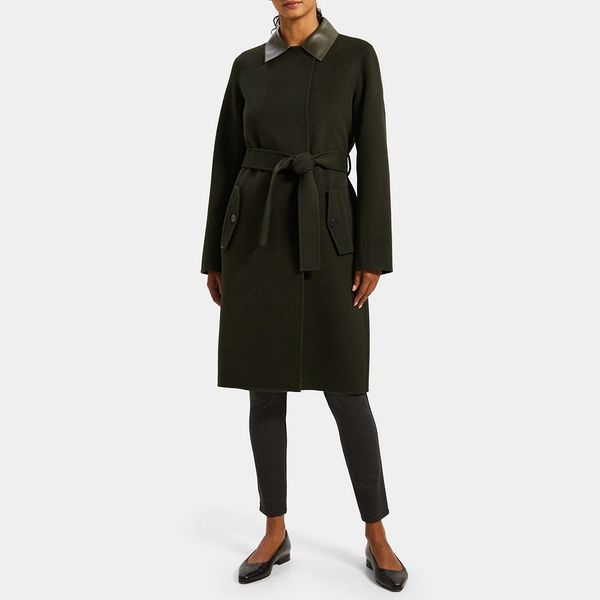 Mocha Belted Coat BrandAlley