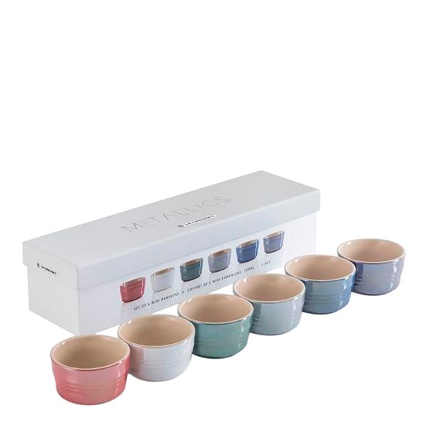 Le creuset metallic mugs top