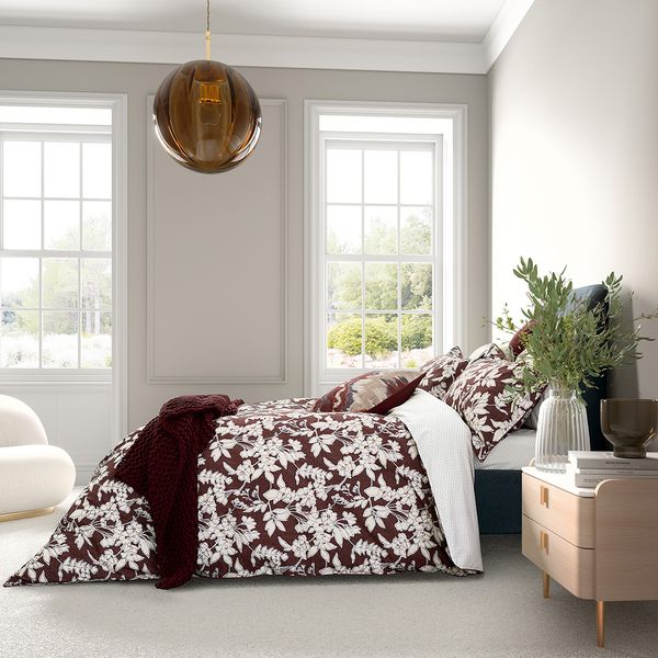 Aris Print King Duvet Cover Mulberry BrandAlley