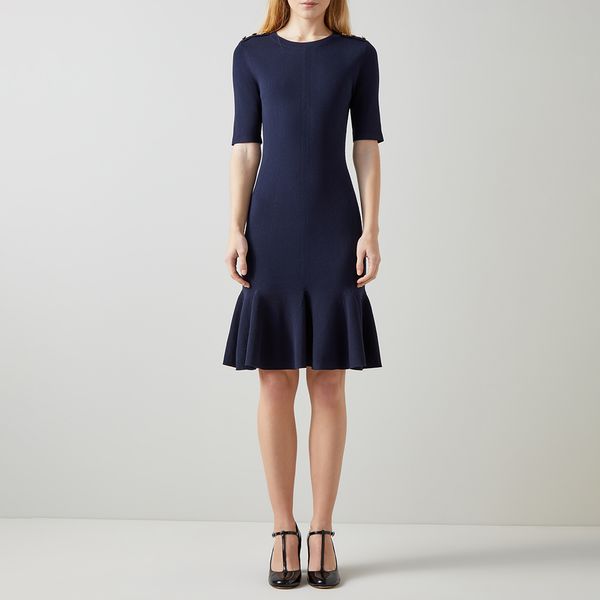 Navy Liya Dress BrandAlley