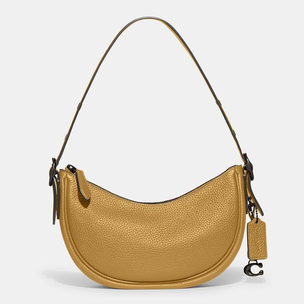 Black Border Rivets Mixed Leather Dreamer Shoulder Bag BrandAlley