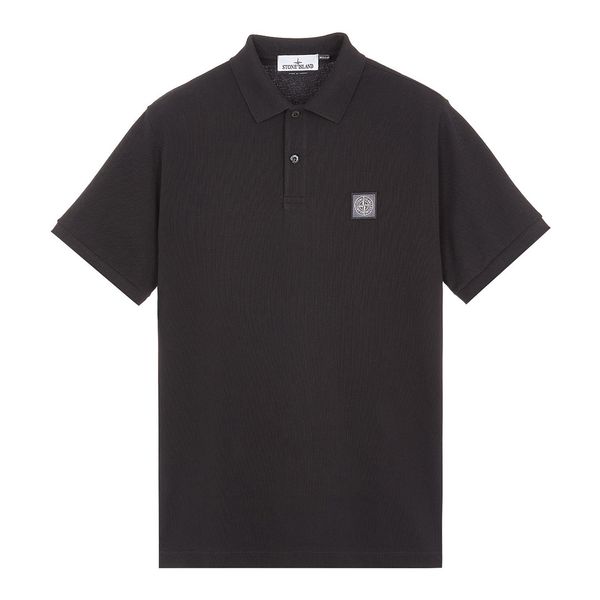Stone island pique polo shirt cheap