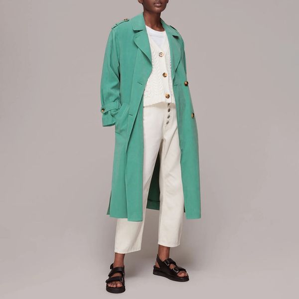 Black Blossom Wool Blend Teddy Coat BrandAlley