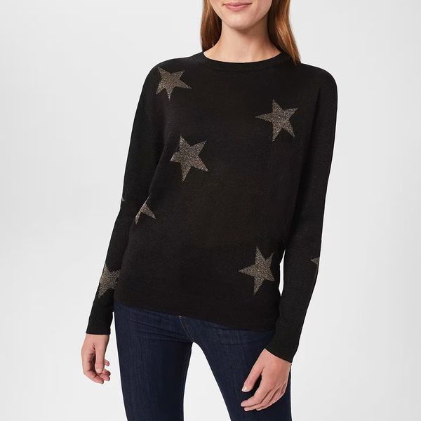 Ivory Greta Fairisle Cashmere Blend Jumper BrandAlley