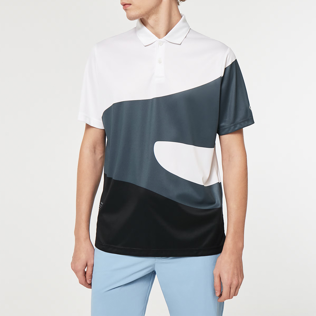 Grey Reduct Wave Polo