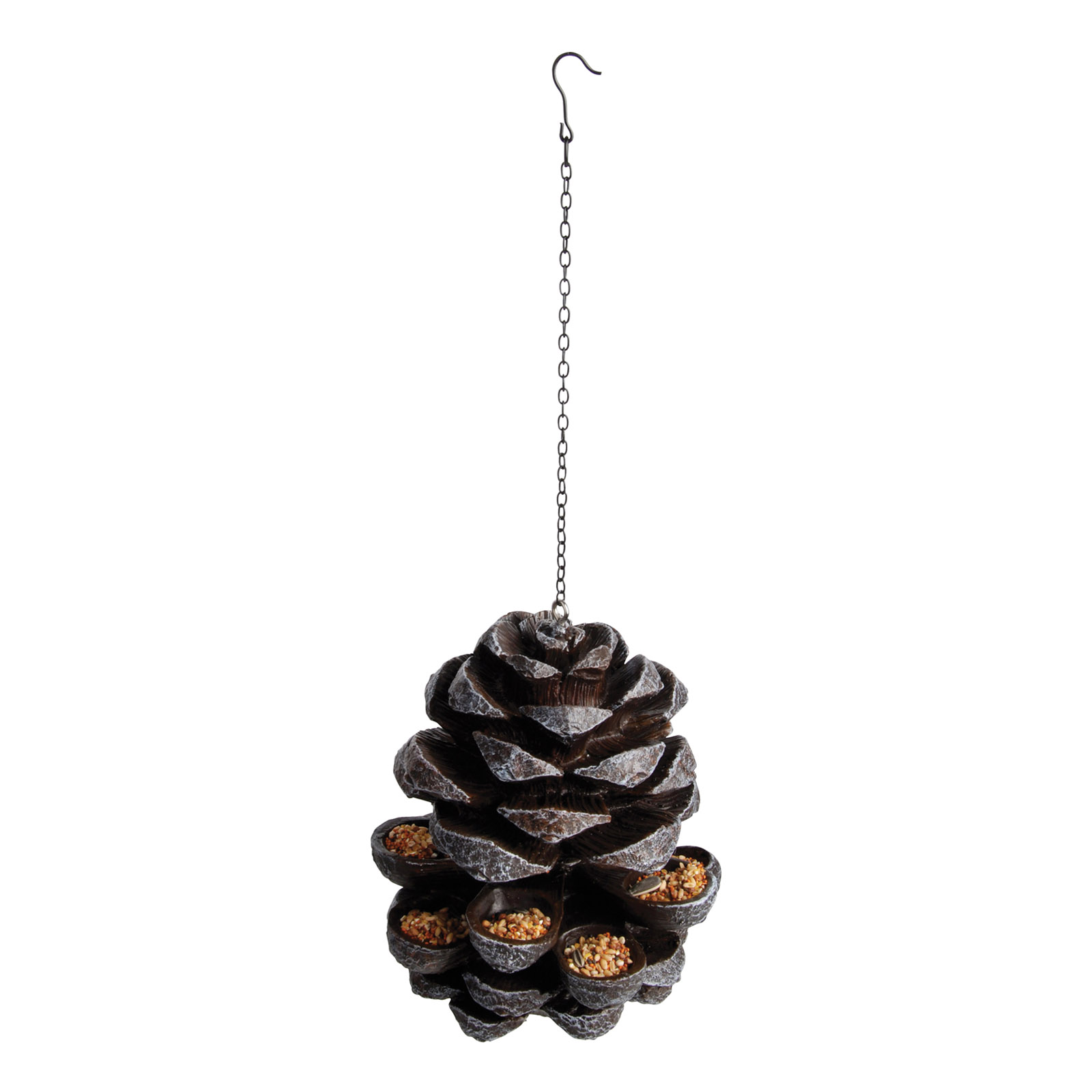 Fallen Fruits   Pine Cone Bird Feeder Grey, BrandAlley