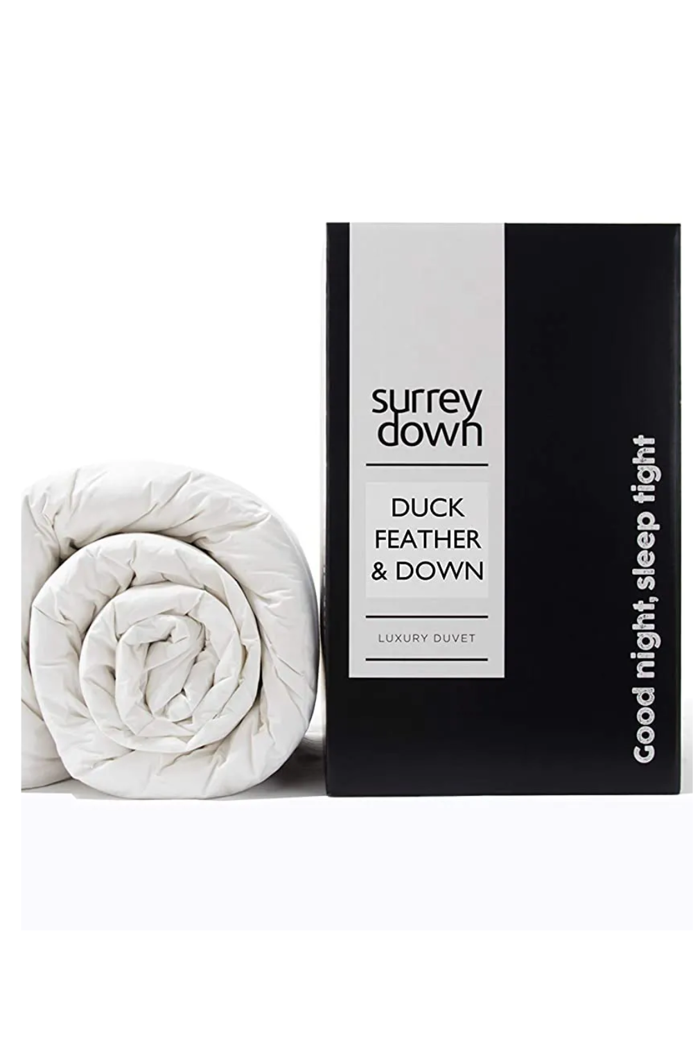 Surrey Down   Duck Feather & Down 13.5tog Superking Duvet in Size Superking, BrandAlley