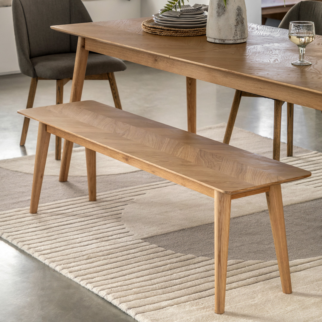 Gallery Living   Northam Dining Bench in Size +44, BrandAlley