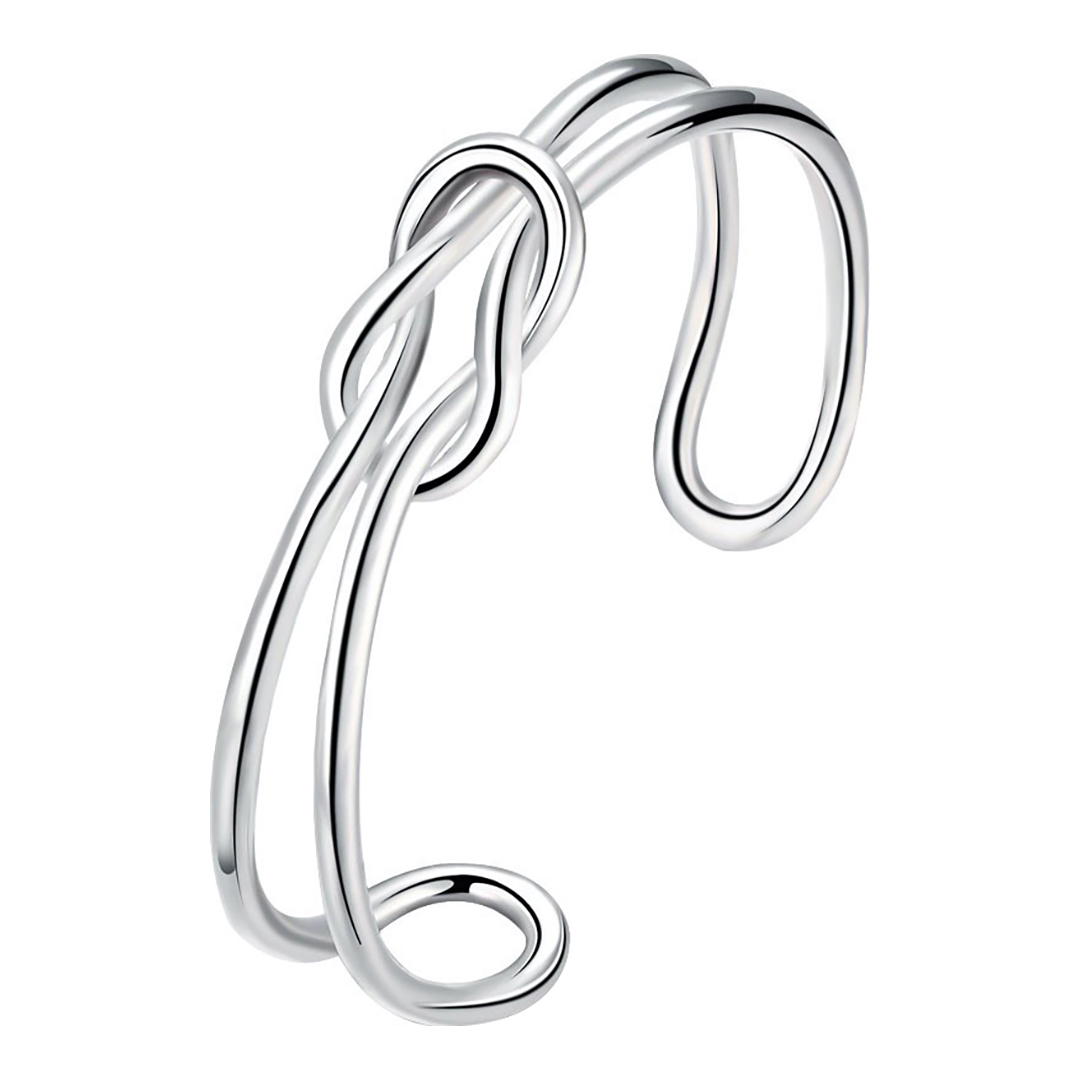 Sterling Silver Silver Tie Bracelet - Ma Petite Amie - Modalova
