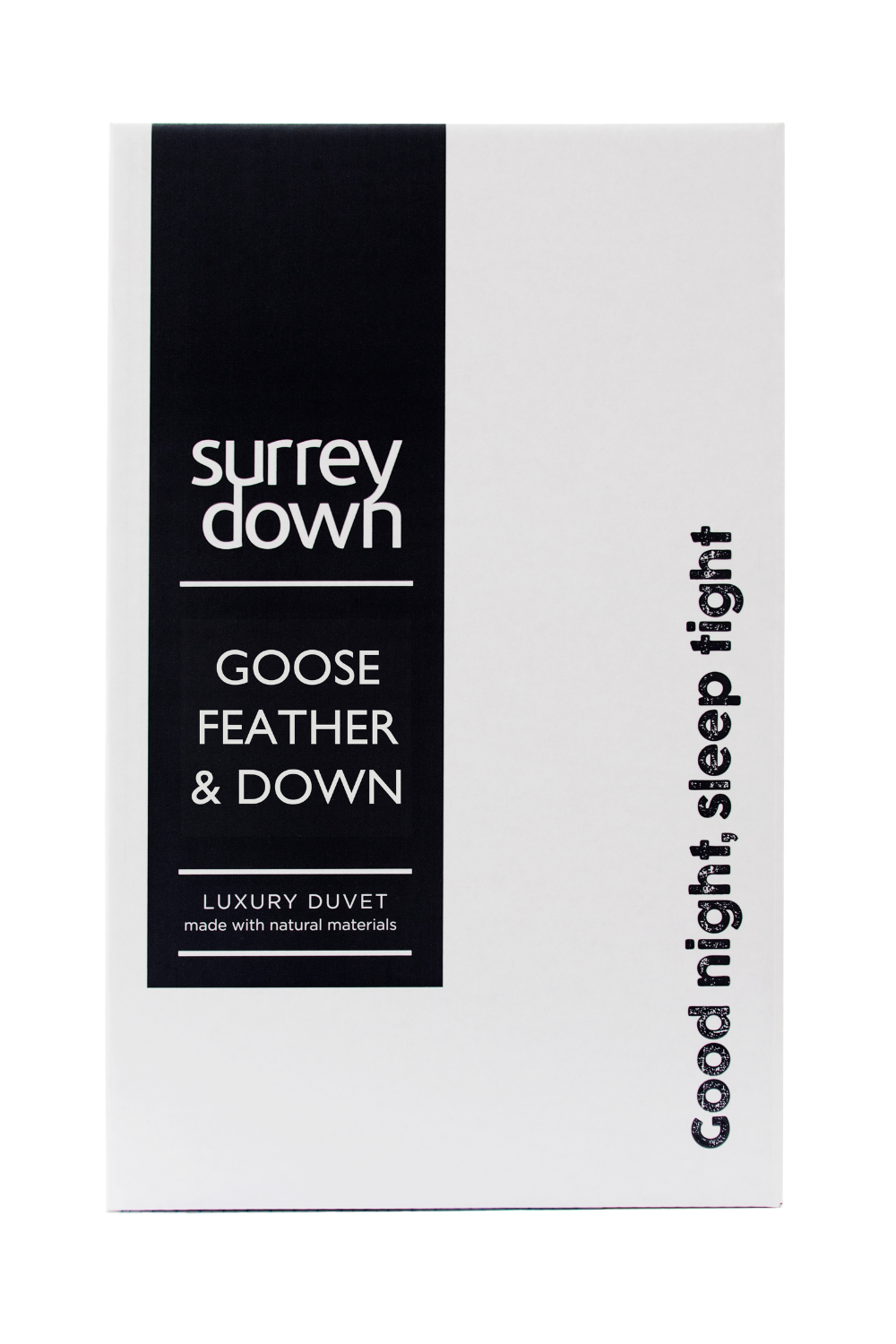 Surrey Down   Goose Feather & Down 13.5tog Single Duvet in Size Single, BrandAlley