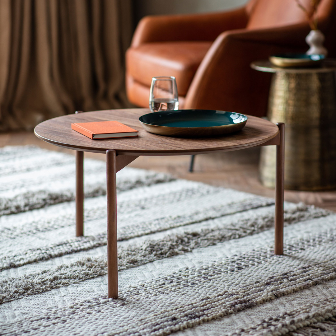 Gallery Living   Mirage Coffee Table Walnut in Size +44, BrandAlley