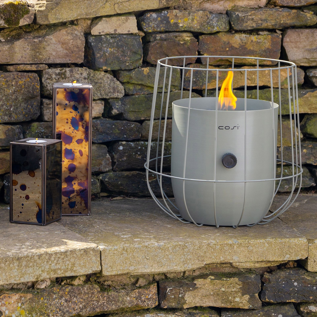 Cosi    Green Cosiscoop Basket Lantern Olive in Size 26cm, BrandAlley