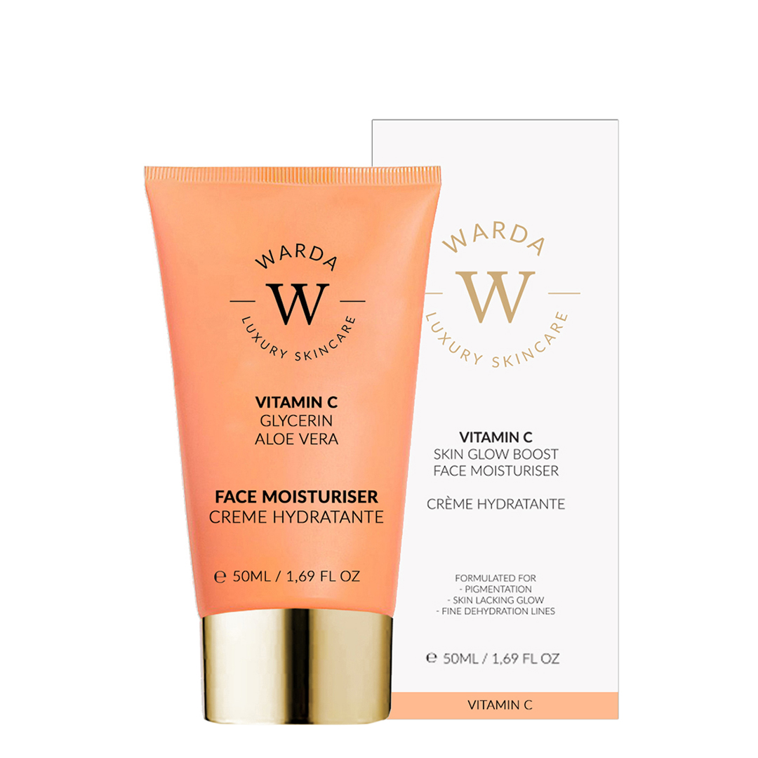 Warda Skincare     Skin Glow Boost Vitamin C Moisturiser 50Ml in Size 50ml, BrandAlley
