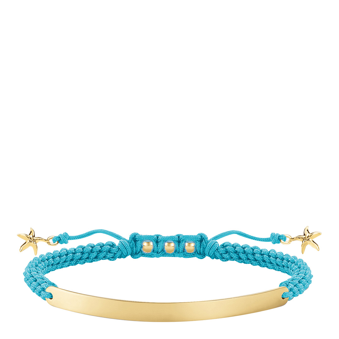 Thomas Sabo Women's   Gold 925 Sterling Silver Yellow Love Bridge Bracelet , BrandAlley