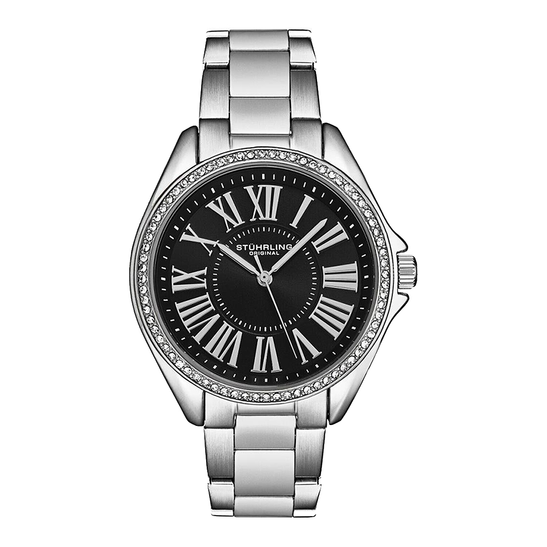Women's Silver/Gold Stuhrling 4025 Quartz Miyota Movement Watch 39mm