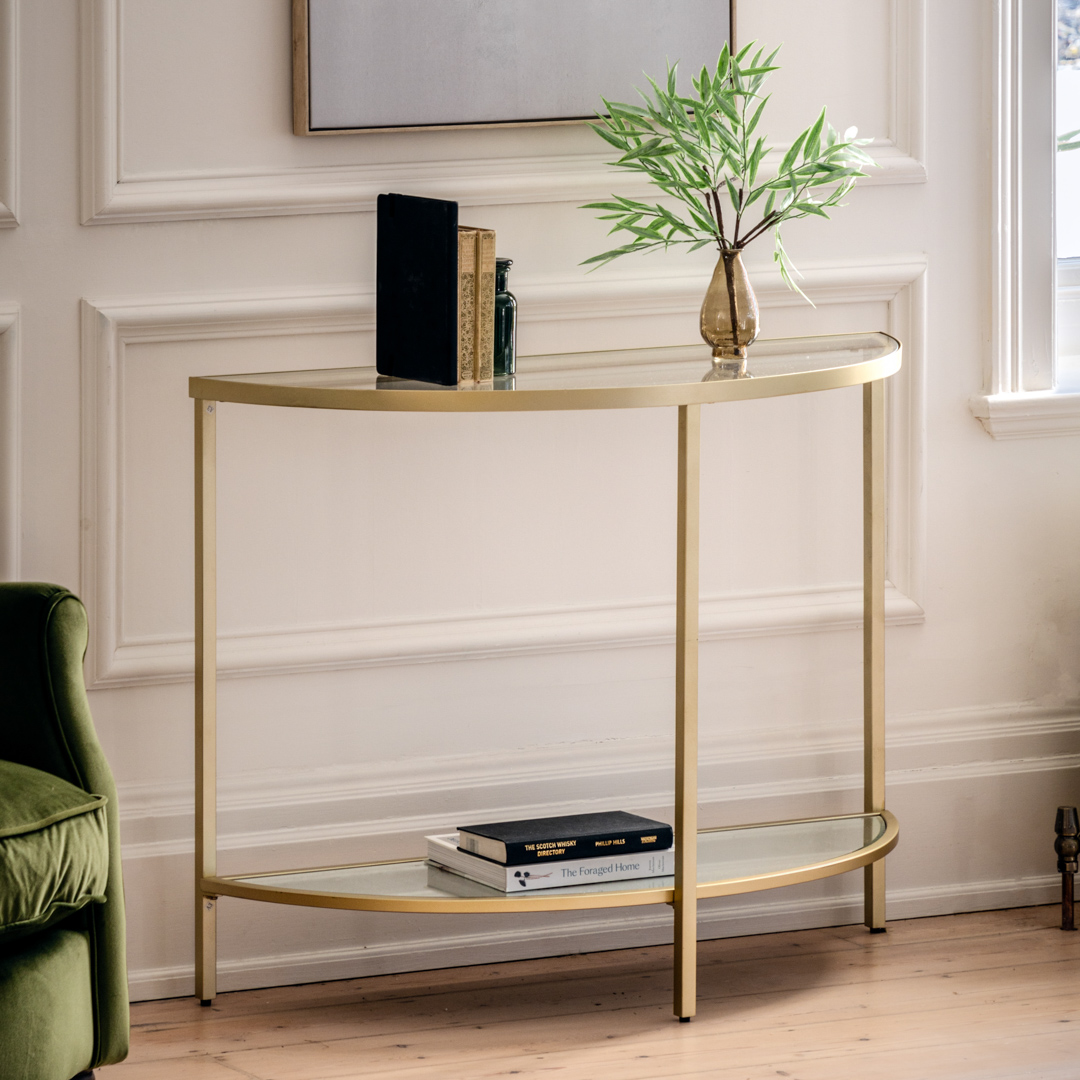 Gallery Living   Danville Console Table Champagne in Size +44, BrandAlley
