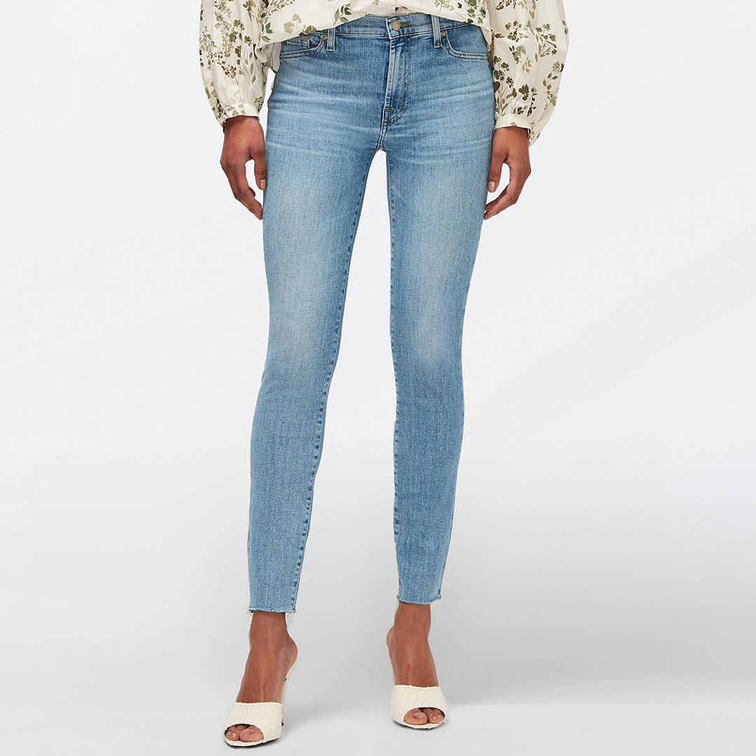 Light Blue Skinny Stretch Jeans
