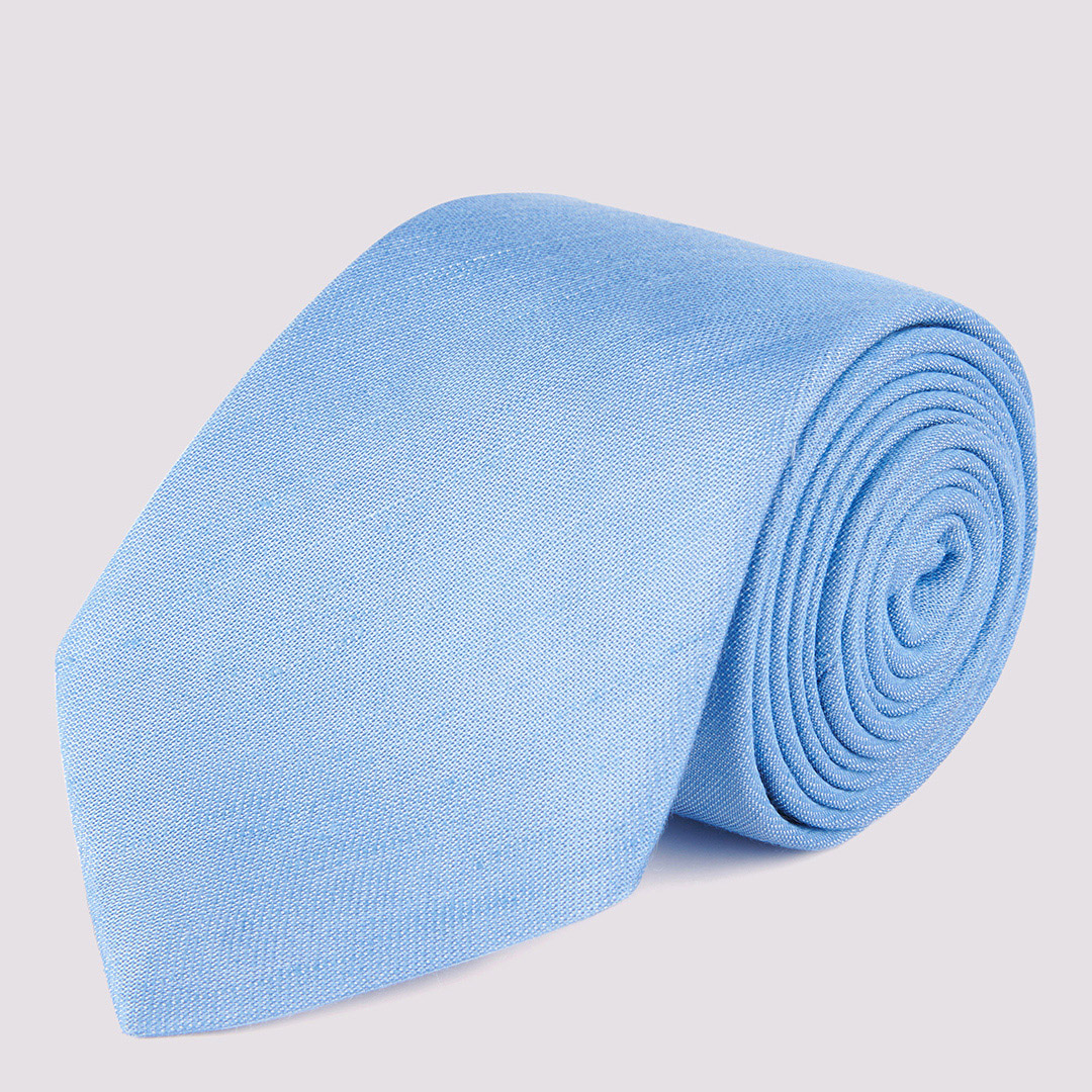Duchamp Men's   Blue Light Silk Blend Tie , BrandAlley