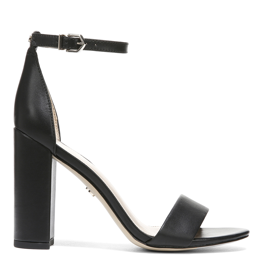 Women's Black Yaro Heeled Sandals