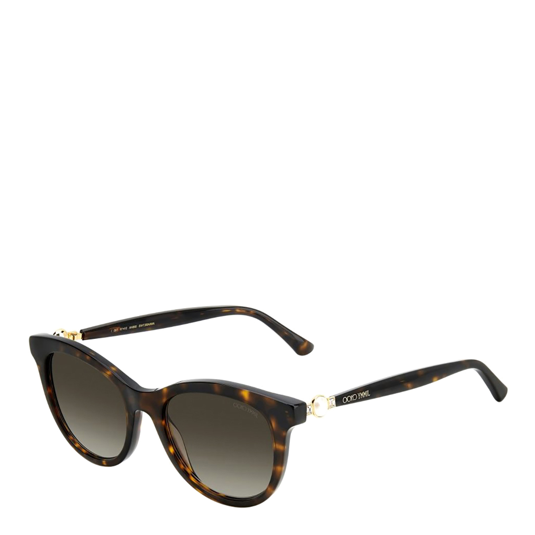 Jimmy Choo Women's Sunglasses ANNABETH/S 086 Havana/Brown Gradient