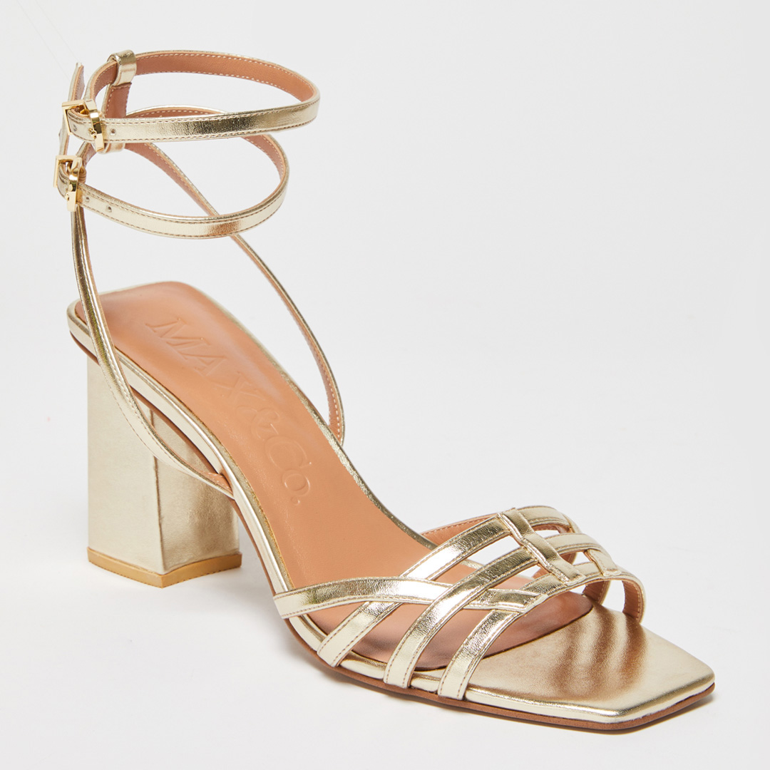 Gold Sunset Heels