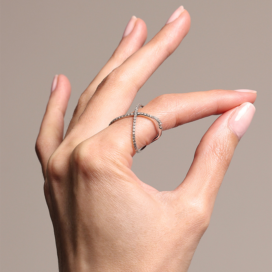 White Gold Magnificent Diamonds Ring - Le Diamantaire - Modalova