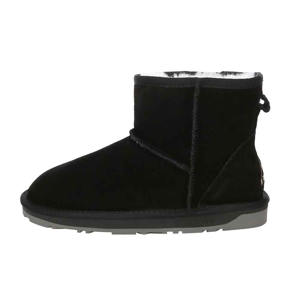 Everau Women's   Black Emu Mini Classic Boots in Size 6, BrandAlley