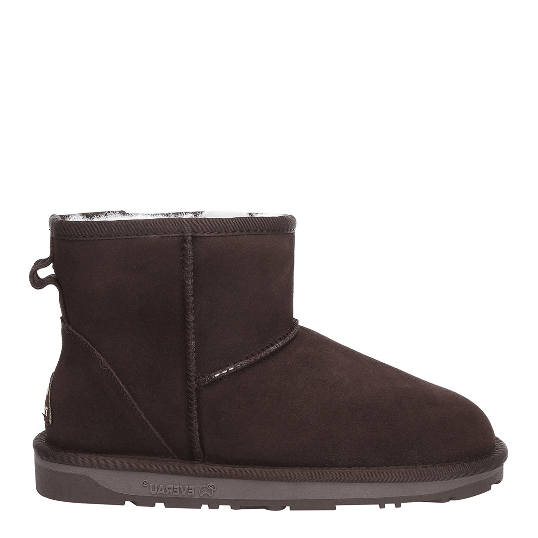 Everau Women's   Chocolate Emu Mini Ankle Boots in Size 5, BrandAlley