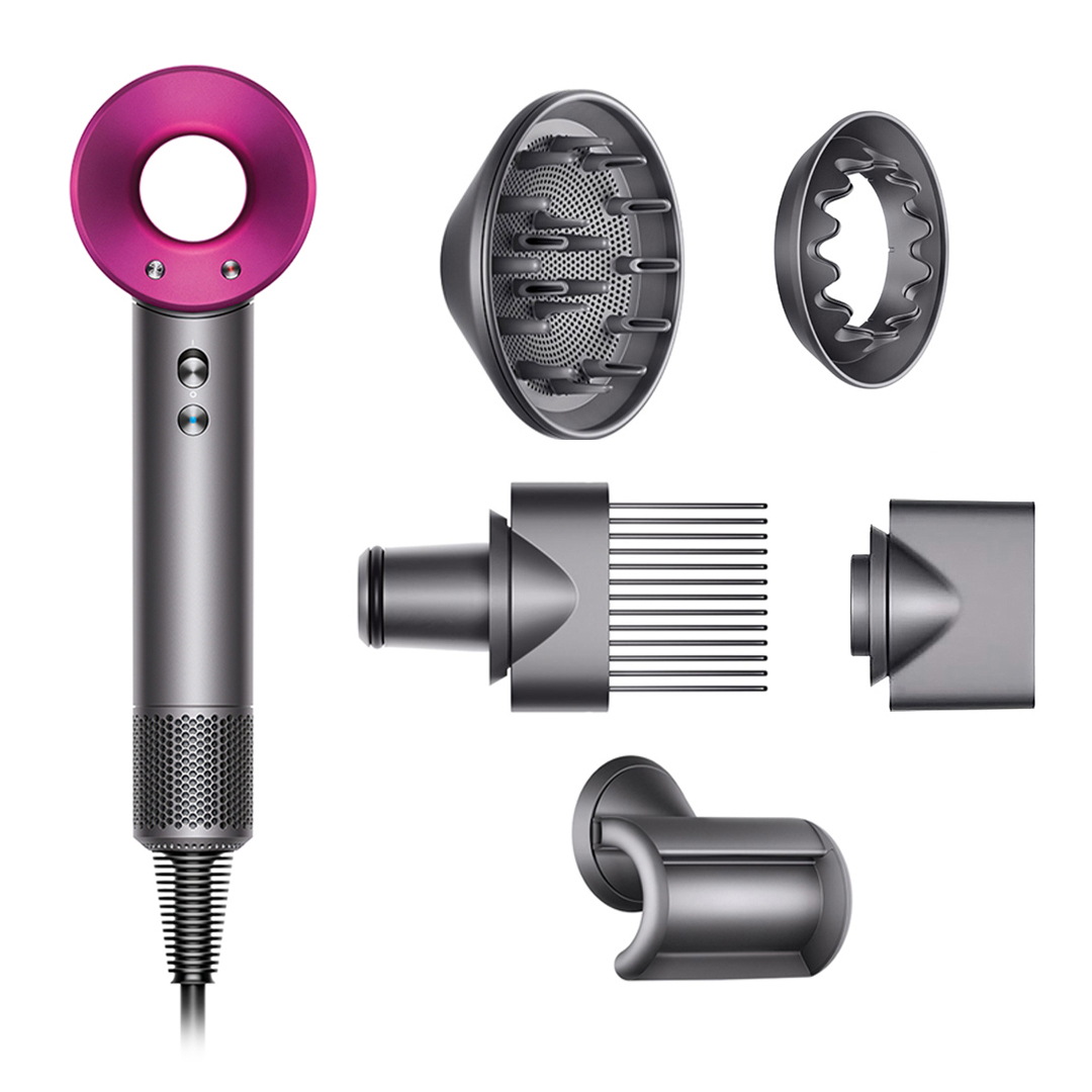SAVE Â£70 Dyson Refurbished Supersonic™ Hair Dryer (Iron & Fuchsia) HD07