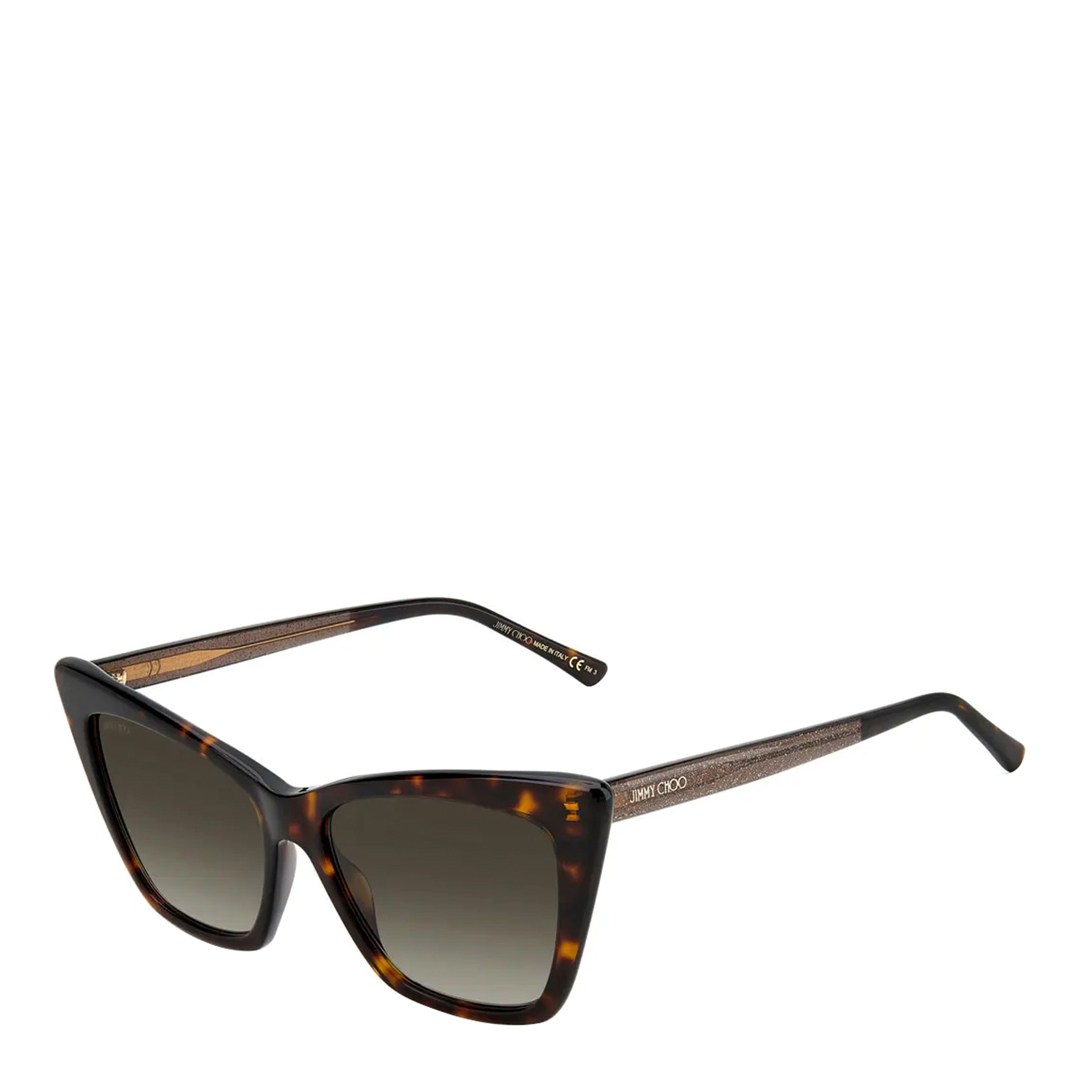 Women's Brown Jimmy Choo Sunglasses 55mm