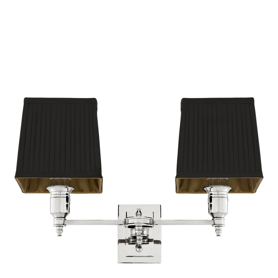 Lexington Double Wall Lamp Nickel - Eichholtz - Modalova