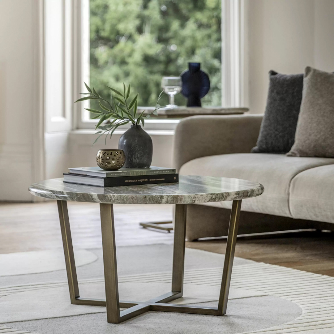 Gallery Living   Slaton Round Coffee Table in Size 45cm, BrandAlley